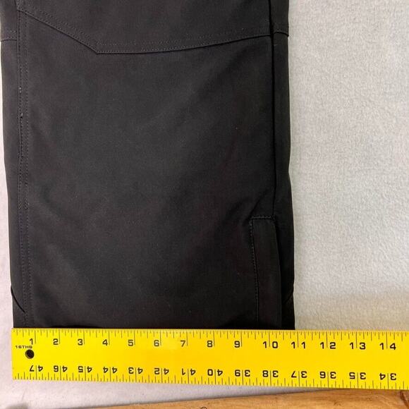 Gerry Pants Mens XL Black Water Resistant Fleece Lined 4-Way Stretch Snow Pocket - Picture 6 of 16